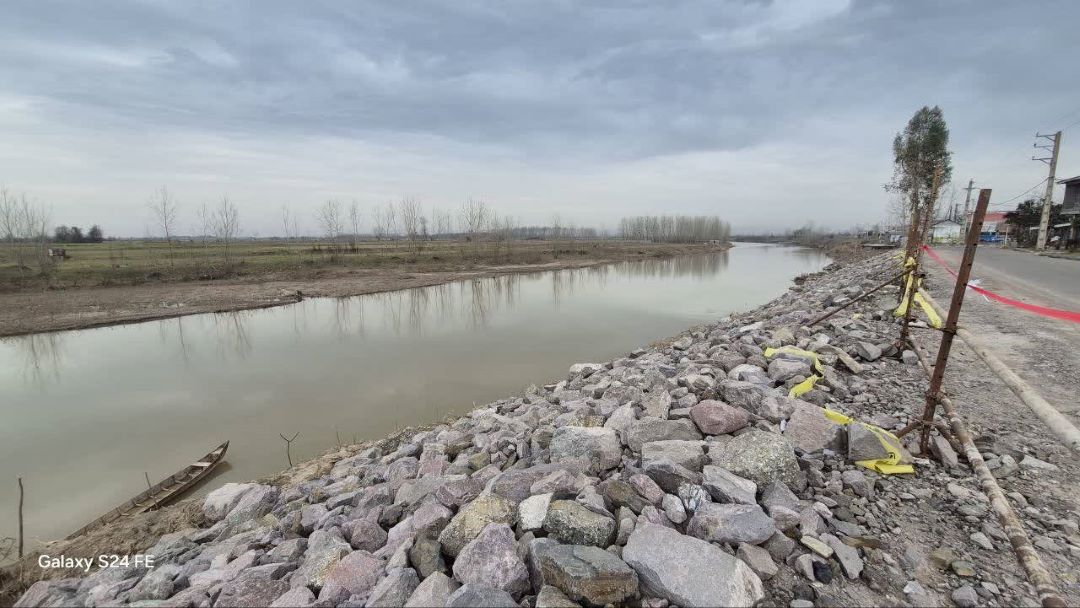 افتتاح پروژه دیواره‌سازی حفاظتی روستای محسن آباد در آستانه‌اشرفیه