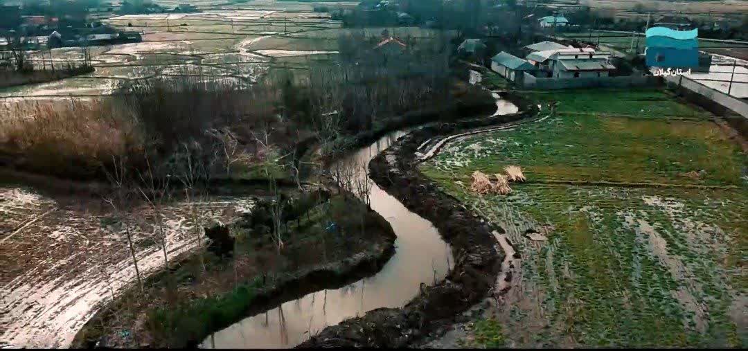 اقدام بی‌سابقه در نهر خاکی چکرجوبِ شهرستان رشت